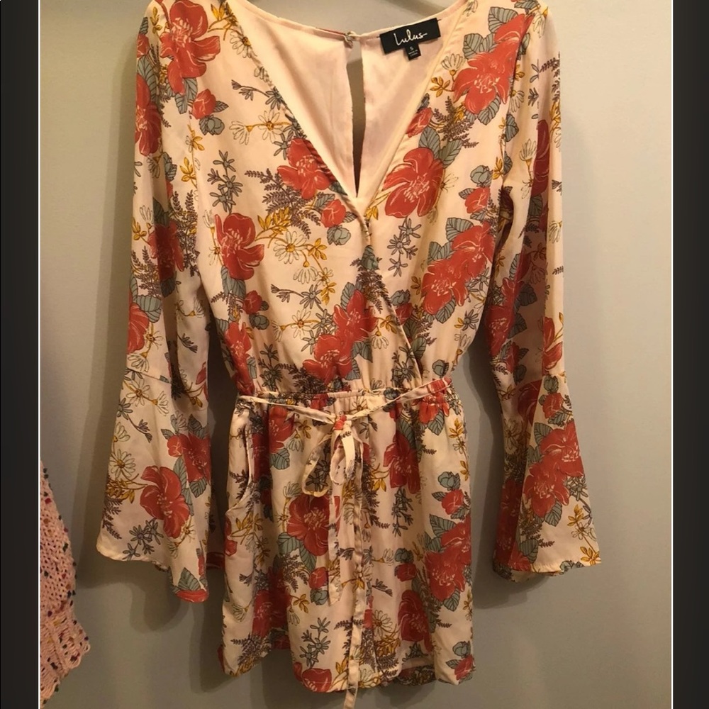 Lulus floral romper - Picture 4 of 6